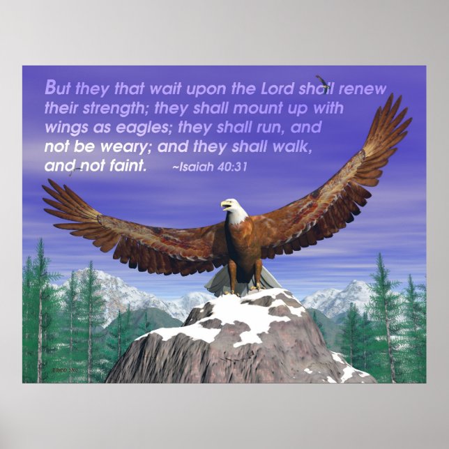 Poster Aigles II (Devant)