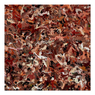 Poster Aiguilles Abstraites