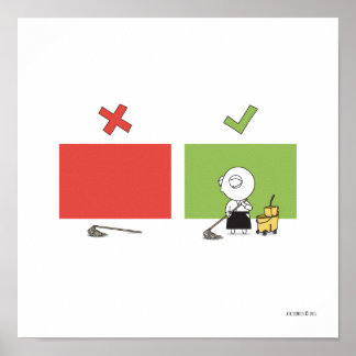 Poster Aikido - Dojo Règle #6