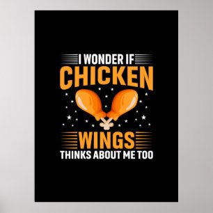 Poster Aile de poulet