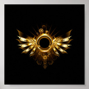Poster Ailes de Steampunk