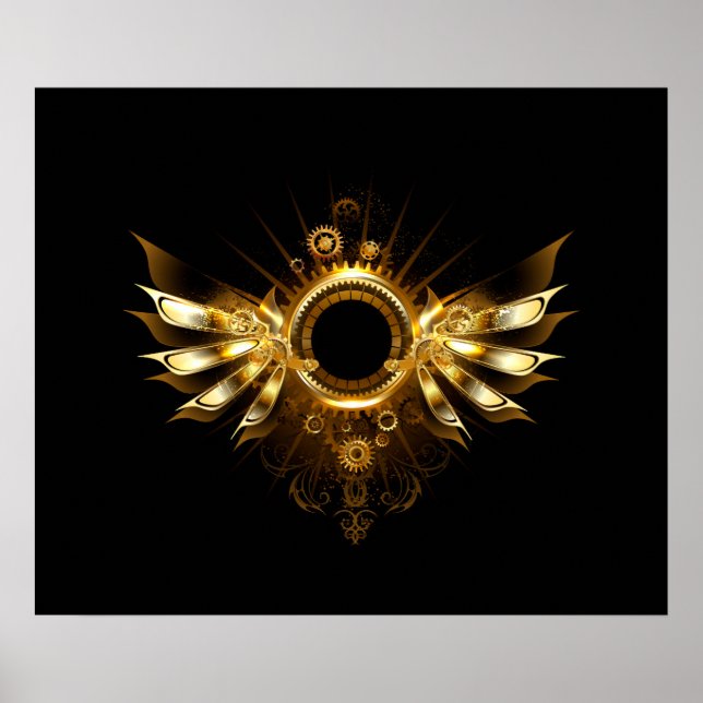 Poster Ailes de Steampunk (Devant)