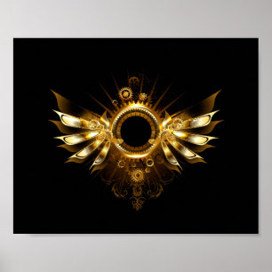 Poster Ailes de Steampunk