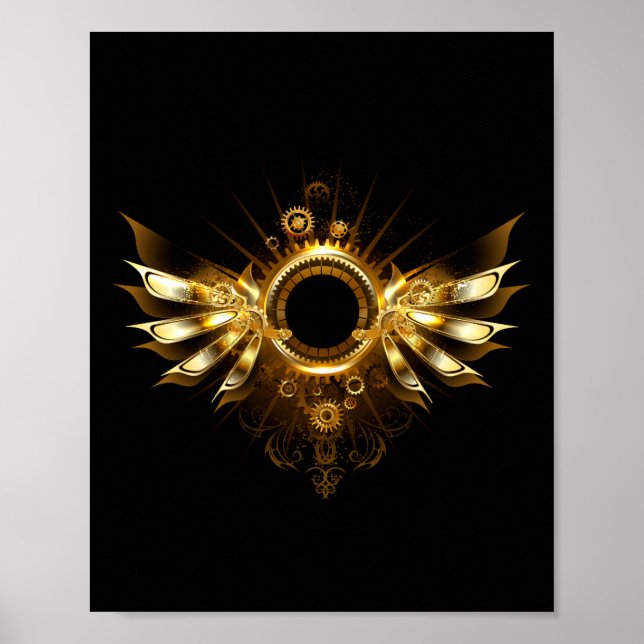Poster Ailes de Steampunk (Devant)