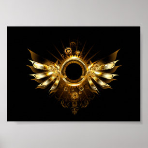 Poster Ailes de Steampunk