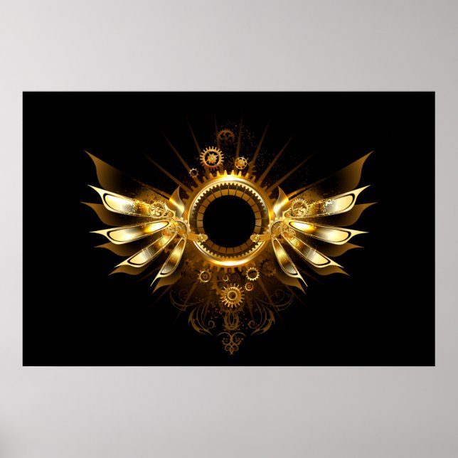 Poster Ailes de Steampunk (Devant)