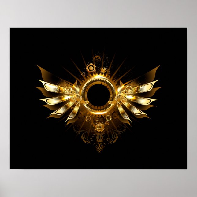 Poster Ailes de Steampunk (Devant)