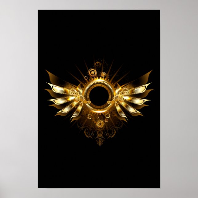 Poster Ailes de Steampunk (Devant)