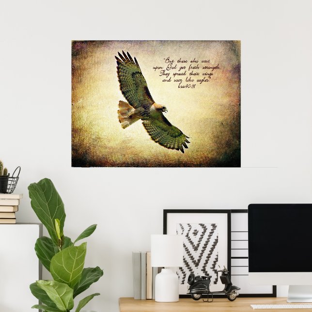 Poster Ailes d'un aigle (Bureau à domicile)