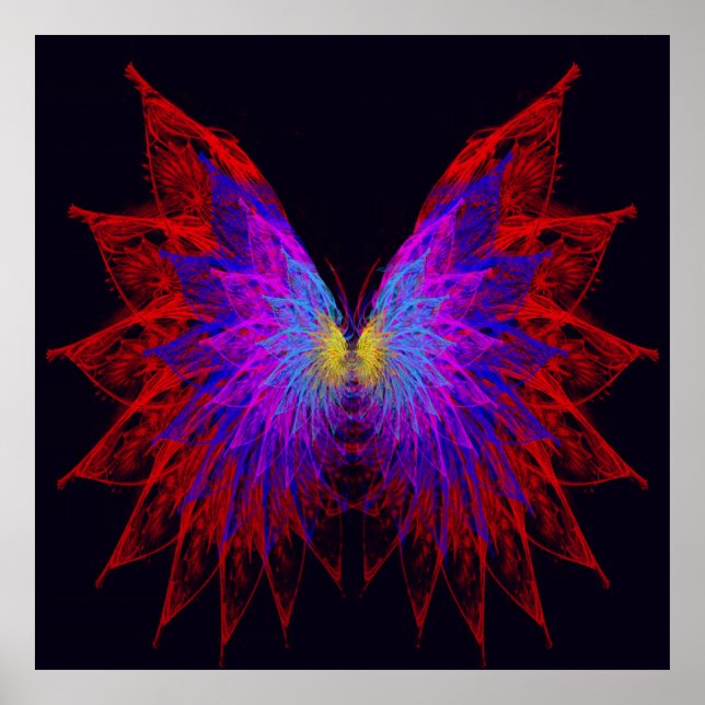 Poster Ailes papillon (Devant)