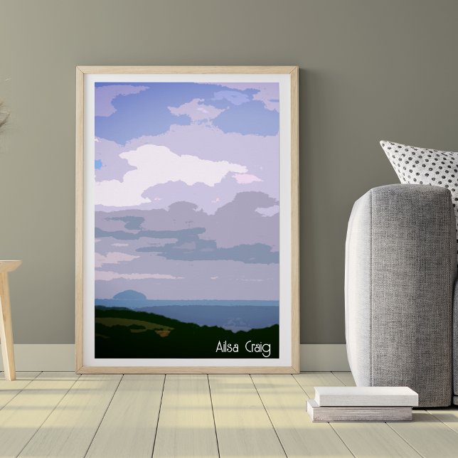 Poster Ailsa Craig (Créateur téléchargé)