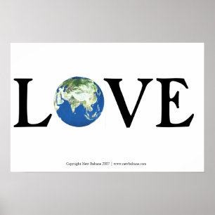 POSTER AIME LA TERRE