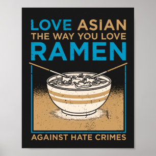 Poster Aimer Asiatique Comme Vous Aimez Ramen
