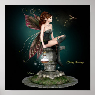 Poster Aimer les ailes