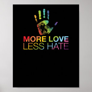 Poster Aimer moins haïr