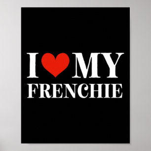 Poster Aimer mon Frenchie