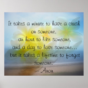 Poster Aimer quelqu'un