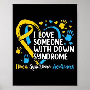 Poster Aimez Quelqu'Un Avec Le Syndrome De Down S