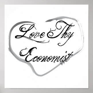 Poster Aimez votre économiste