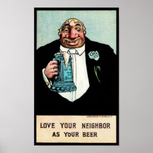 Poster Aimez votre voisin