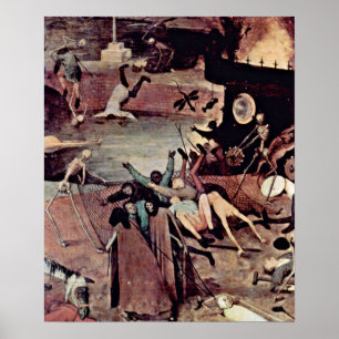 Poster Aîné de Pieter Bruegel - Triumph de détail de la