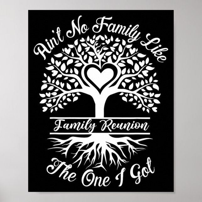Poster Ain't No Family Like The One I Got Matching Family (Devant)