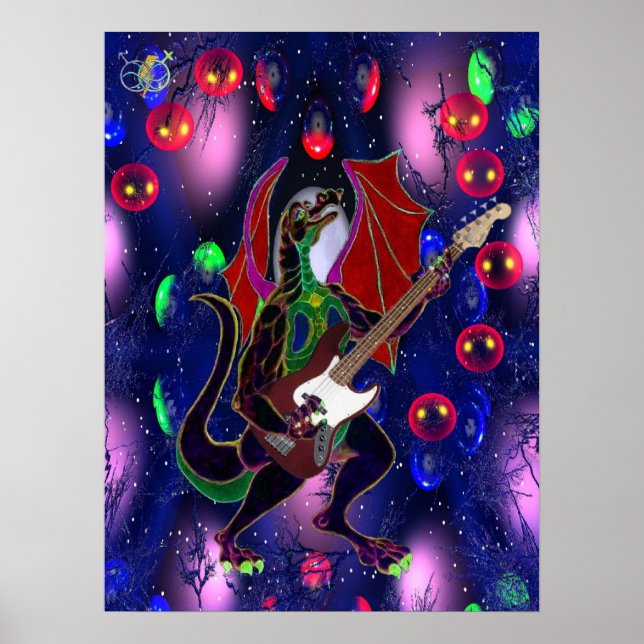 Poster Air Bass Dragon. (Devant)