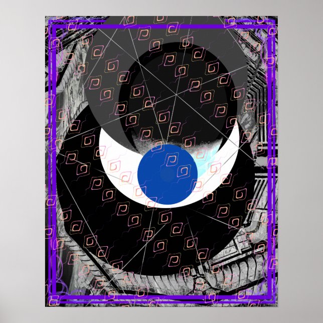 Poster Air élémentaire dans l'eau aide de méditation Tatt (Devant)