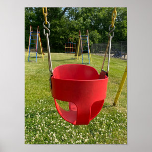 Poster Aire de jeu Baby Swing