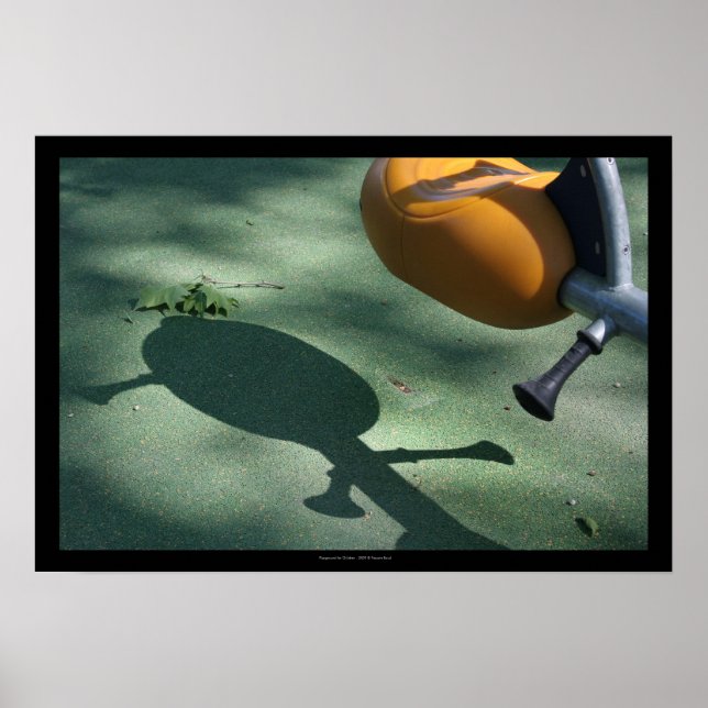 Poster Aire de jeu pour enfants 15 Ombre Teeter-totter P (Devant)