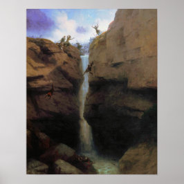 Poster Aivazovsky - Des Soldats D'Affrontements Avec Des 