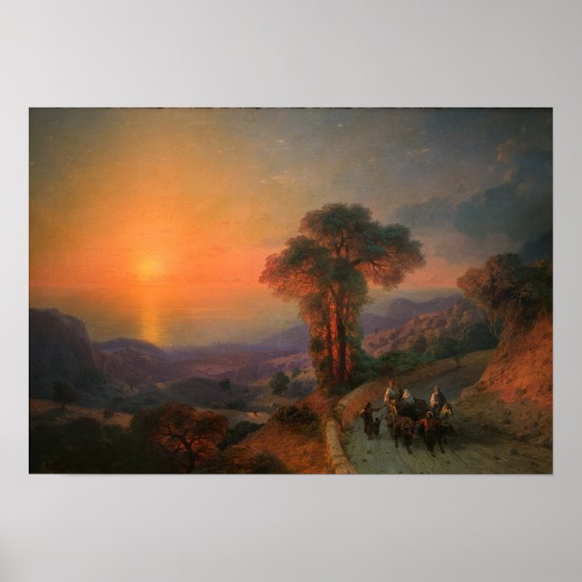 Poster Aivazovsky - Paysage (Devant)