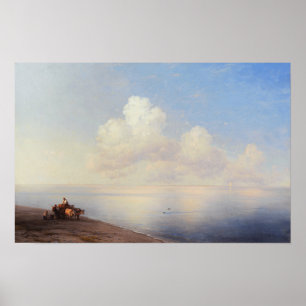 Poster Aivazovsky - Ruhige Voir 1887