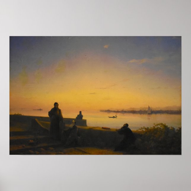 Poster Aivazovsky - San Lazzaro (Devant)