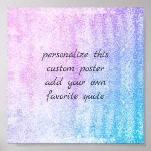 Poster ajouter votre devis style en relief bleu et violet