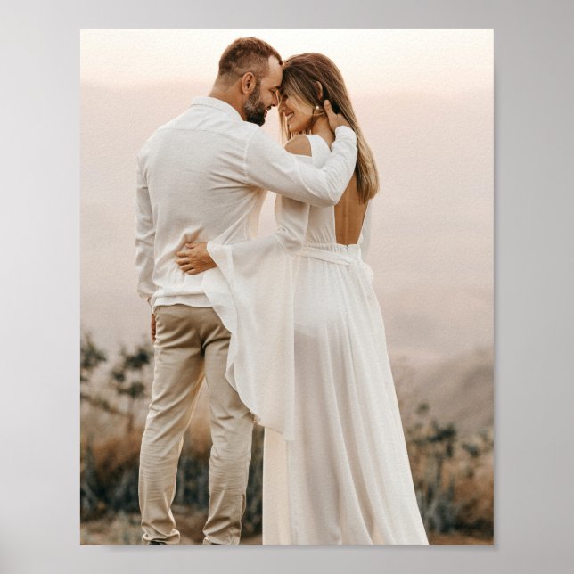 Poster Ajouter votre propre photo personnalisée (Devant)