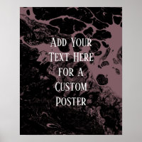 Ajouter Votre Texte Personnalisé Marbre Noir & Noi