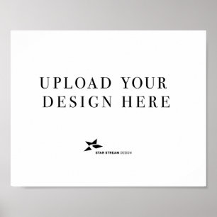 Poster Ajoutez votre propre paysage de design