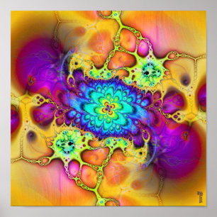 Poster Ajustements nano-cellulaires V 1 (12 par 12) Art P