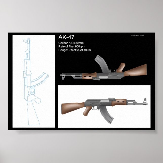 POSTER AK-47 (Devant)