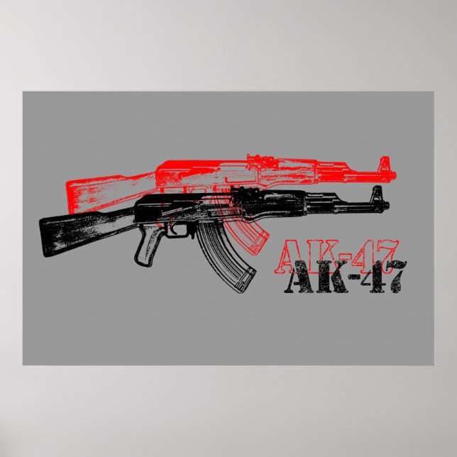 POSTER AK 47 (Devant)