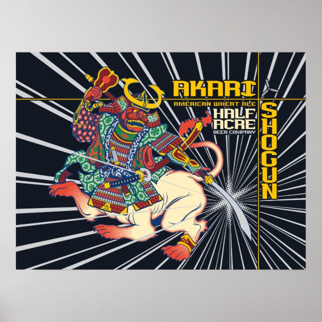 Poster Akari Shogun Ale (Devant)