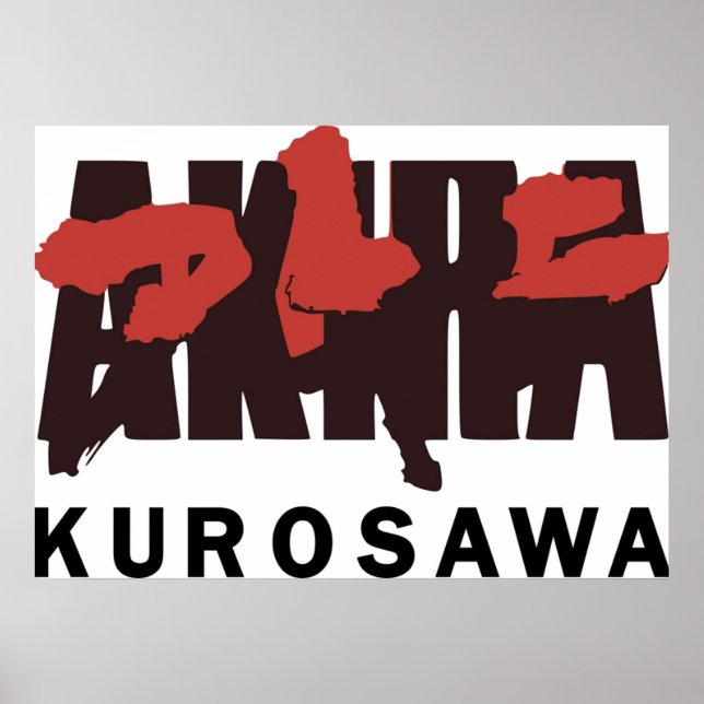 Poster Akira Kurosawa (Devant)