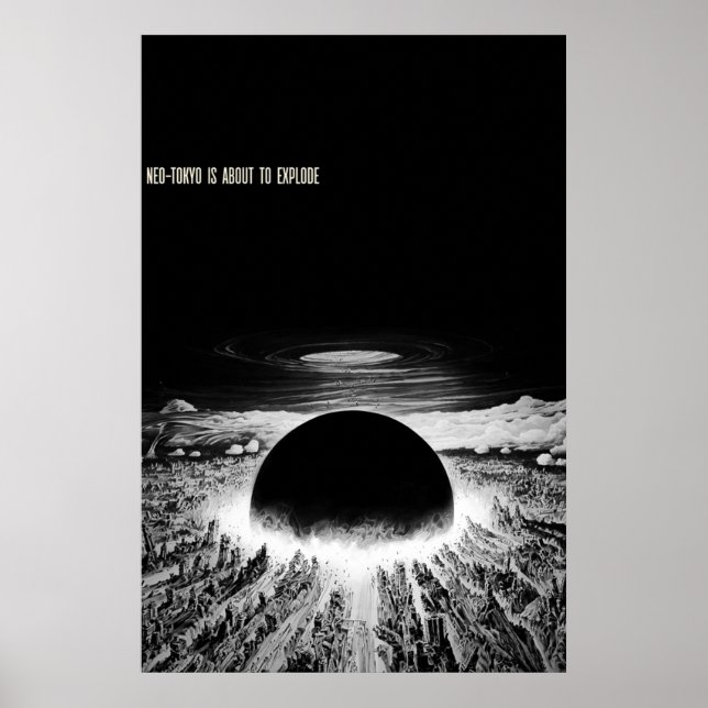 Poster Akira Neotokyo est sur le point de exploser (Devant)