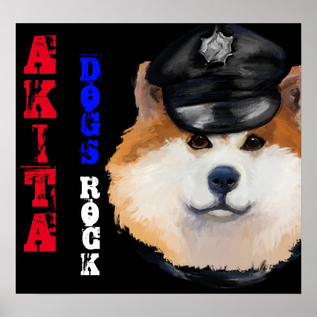 POSTER AKITA (Devant)