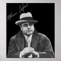 Al Capone Reproduction Signature Marchandises
