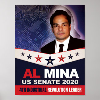 Poster Al Mina US Senate Merchandises