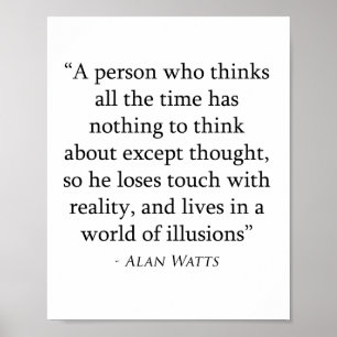 Poster Alan Watts