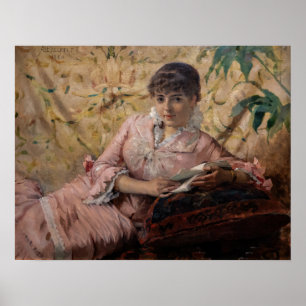 Poster Albert Edelfeel - La Parisienne de lecture