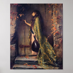 Poster Albert Joseph Penot : La Petite Cigale - Portrait